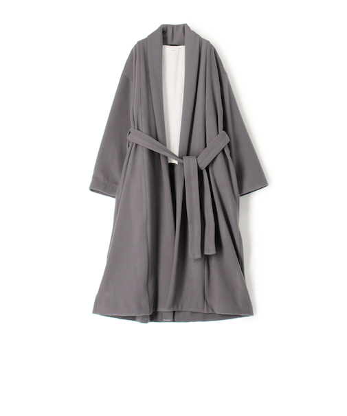 【別注】ATON GOWN HEAVY ROYAL FLEECE コート