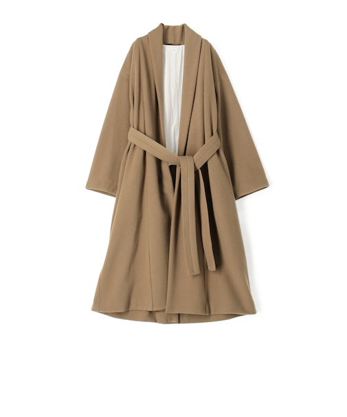 【別注】ATON GOWN HEAVY ROYAL FLEECE コート