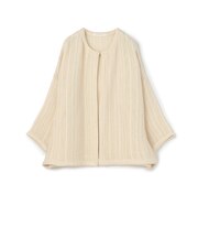 コットンラッセル フロントオープンカーディガン