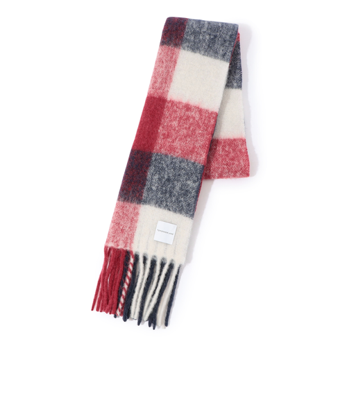 TOMORROWLAND アルパカチェックストール｜トゥモロ－ランドの