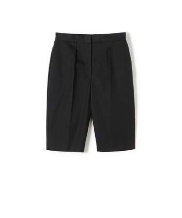 コンパクトクロスストレッチ タイトバミューダパンツ