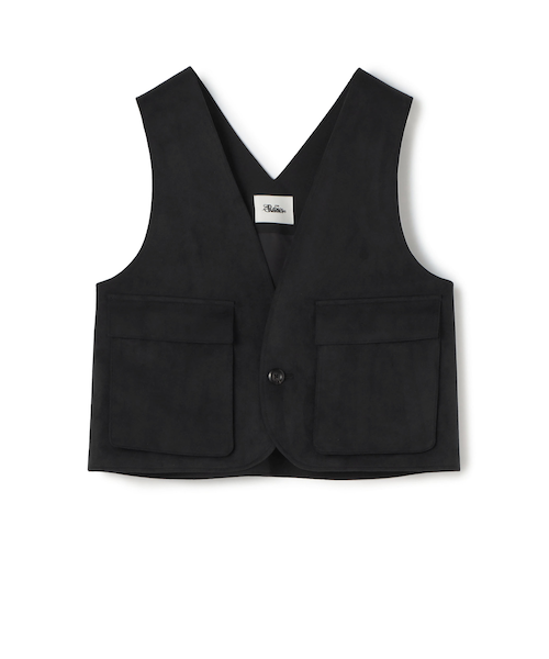 THE RERACS 24AW 36 SHORT VEST EDITION別注 □Edition×THE RERACS Collaboration Label SHORT VEST