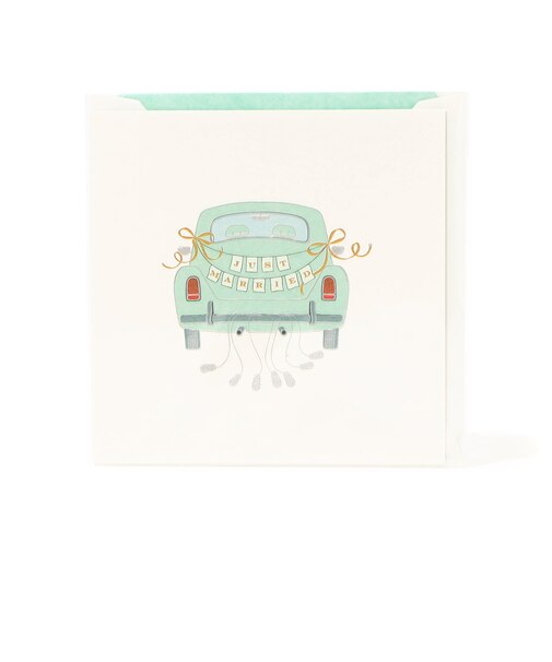 SMYTHSON WEDDING CARD just married