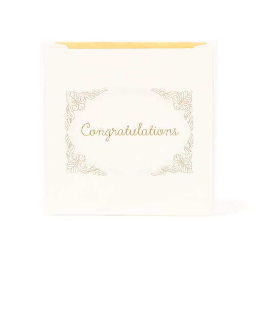 SMYTHSON CONGRATULATIONS サンキューカード