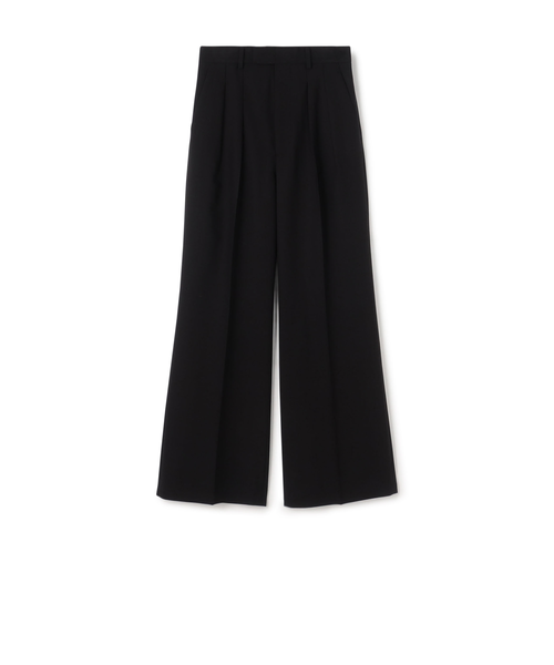 トロピカルウール 2タックワイドスラックス｜トゥモロ－ランドの