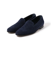 MANOLO BLAHNIK ゴートスエード スリッポン