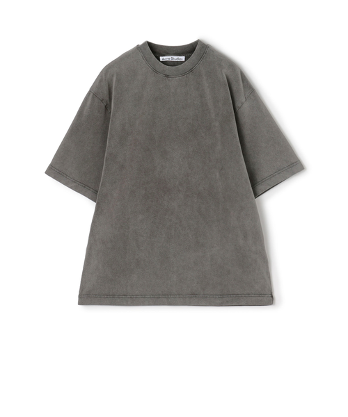 今期 25SS Acne Studios バックロゴパッチ クルーネックTシャツ □Acne Studios バックロゴ クルーネックTシャツ｜トゥモロ
