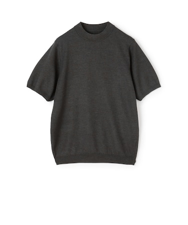 TOMORROWLAND tricot シルクコットン モックネックプルオーバー