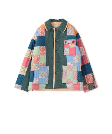 BODE DOTTED DAISY QUILT WORKWEAR JACKET