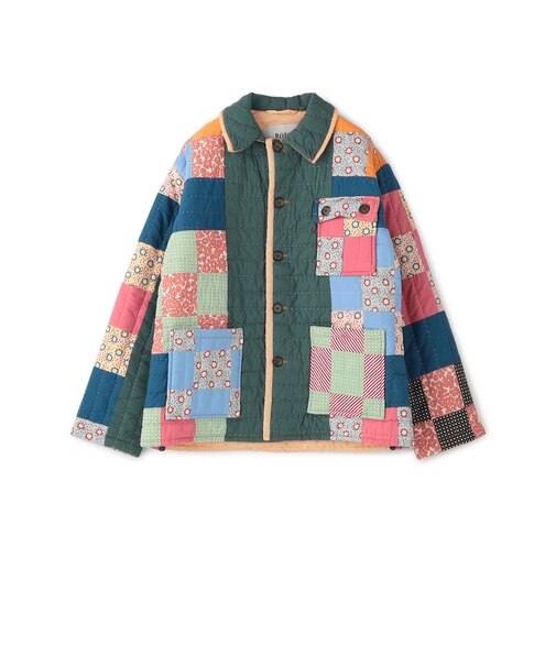 BODE DOTTED DAISY QUILT WORKWEAR JACKET