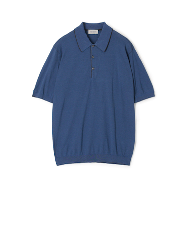JOHN SMEDLEY KYSON 30G EASY FIT ニットポロシャツ