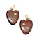 LIZZIE FORTUNATO TAMARIND HEART ピアス