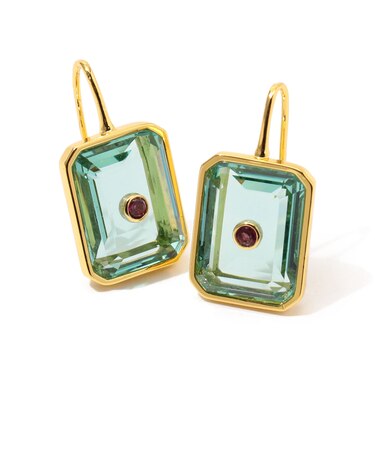 LIZZIE FORTUNATO TILE ER IN AQUA タイルリング