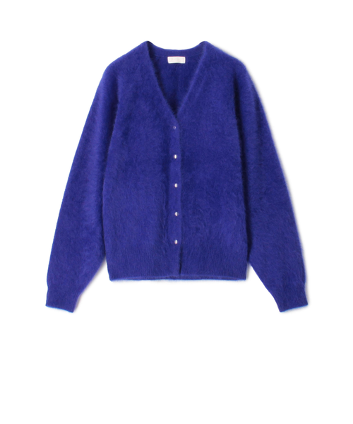 フラッフィーヤーン Vネックカーディガン｜トゥモロ－ランドの