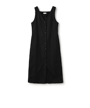 ストレッチボタニー ジャンパースカート