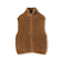 ムートン ジップアップベスト