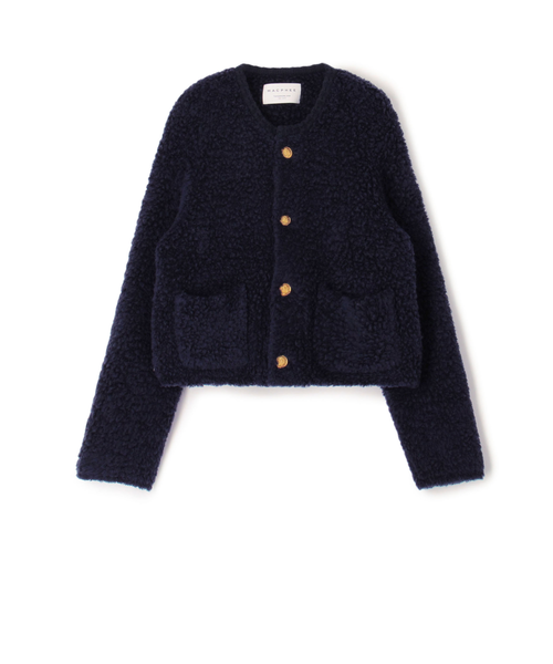 ムートン クルーネックカーディガン｜トゥモロ－ランドのアウトレット