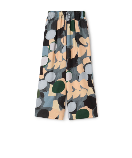 Ballsey▪️ブロッキープリント タックイージーパンツ 24aw ブロッキープリント タックイージーパンツ | maison TOMORROWLAND