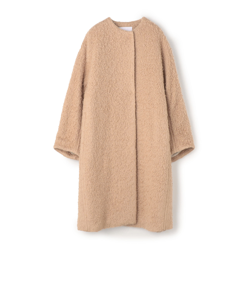 Flora クルーネックコート