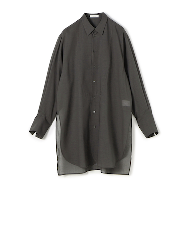 ポリエステルウールボイル チュニックシャツ