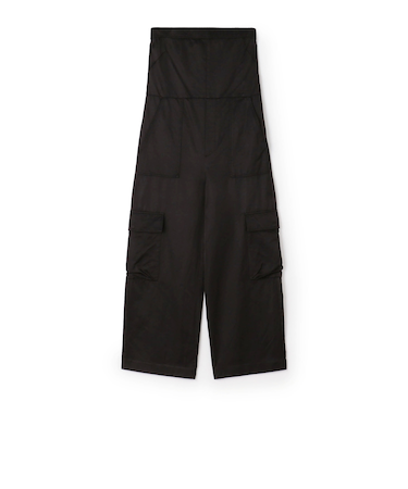 コットンレーヨンモールスキン ジャンプスーツ