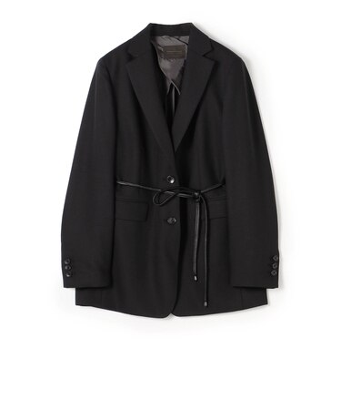 ブロークンウーステッド ベルテッドジャケット