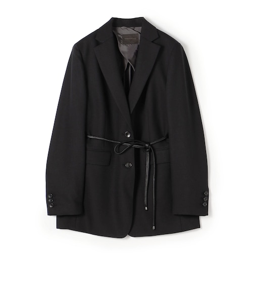 ブロークンウーステッド ベルテッドジャケット