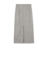 ウールナイロンフランネル Iラインナロースカート