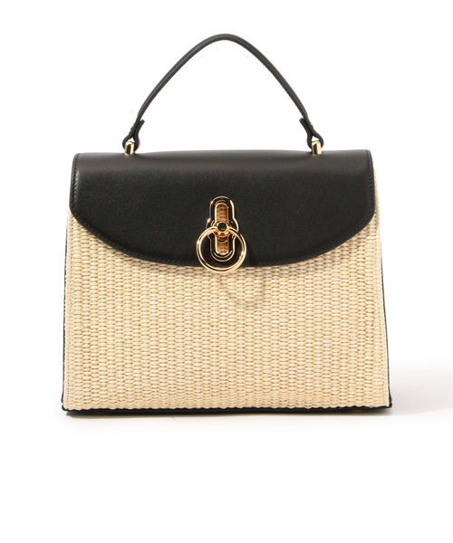 TOMORROWLAND フラップハンドバッグ｜トゥモロ－ランドのアウトレット