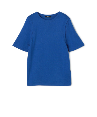 コットンフライス カットスリーブTシャツ