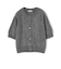 ピュアカシミヤファー ハーフスリーブカーディガン