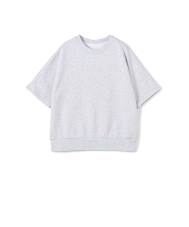 スビンバックパイル ハーフスリーブプルオーバー