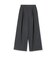 ■レーヨンウールデラヴェ ワイドタックパンツ