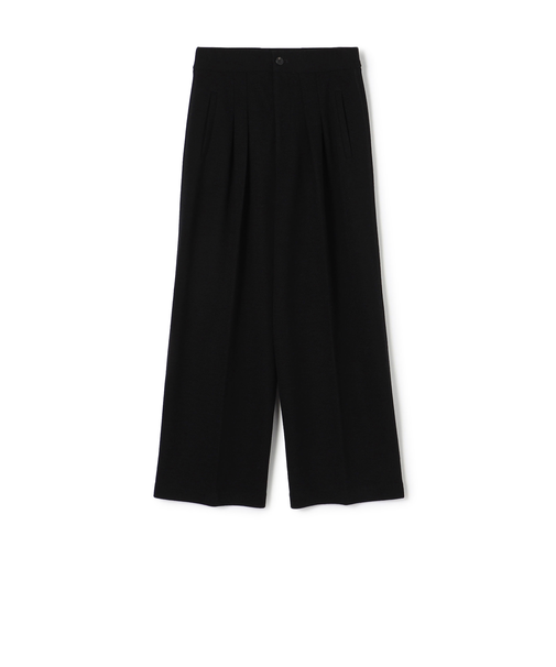 ウールカノコ タックイージーパンツ