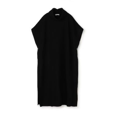 ミルドスムース スタンドネックロングベスト