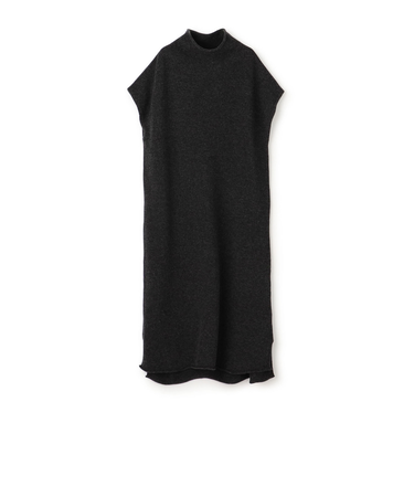 ラムズウール ビルドネックワンピース