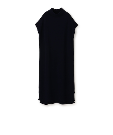 ラムズウール ビルドネックワンピース