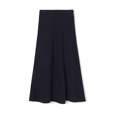 ラムズウール フレアマキシスカート