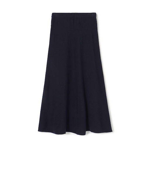 ラムズウール フレアマキシスカート