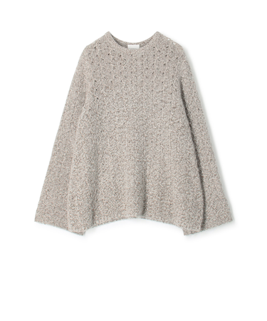 Cashmere Collection フレアスリーブプルオーバー