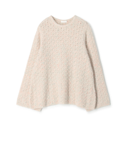 Cashmere Collection フレアスリーブプルオーバー