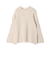 Cashmere Collection フレアスリーブプルオーバー