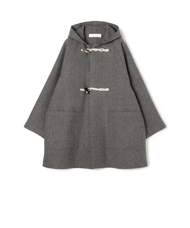 ウールフェルトライク ダッフルコート