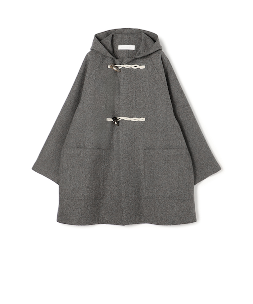 ウールフェルトライク ダッフルコート