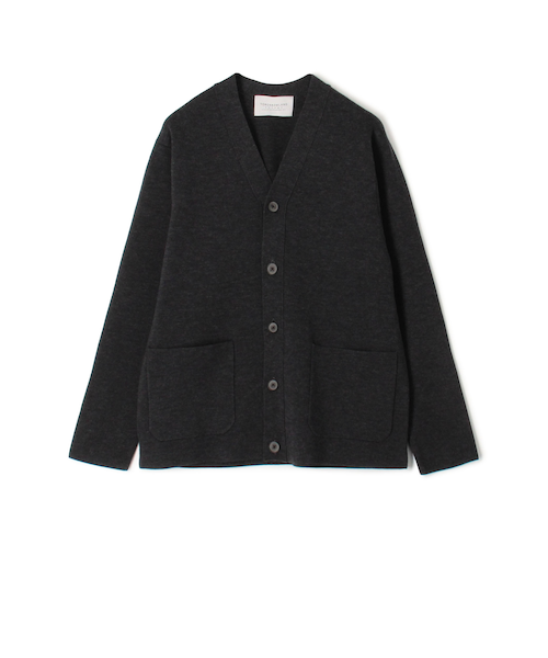 美品✨トゥモローランドトリコット ポリエステルミラノリブVネックカーディガン TOMORROWLAND tricot ウールポリエステルミラノリブ Vネック