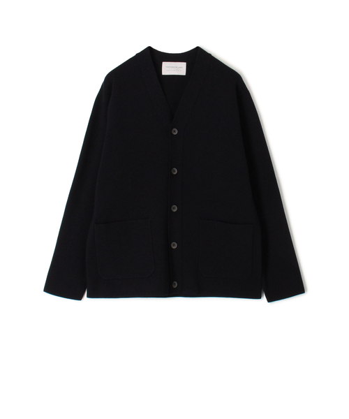 美品✨トゥモローランドトリコット ポリエステルミラノリブVネックカーディガン TOMORROWLAND tricot ウールポリエステルミラノリブ Vネック