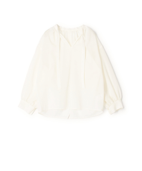 ホワイトコンビネーション マントブラウス｜トゥモロ－ランドの