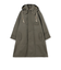 ウールコットン ステンカラーコート