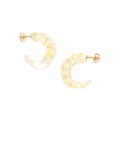 LEVENS JEWELS ツイストミニフープピアス