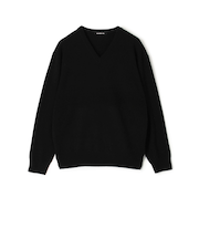 スコットランドカシミヤ Vネックプルオーバー